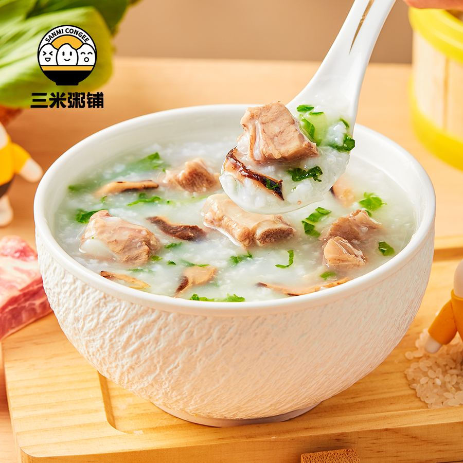 香菇排骨粥 